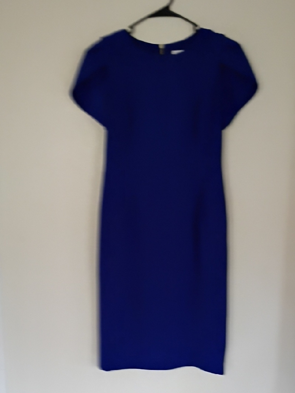 Calvin Klein Cobalt Blue Midi Sheath Dress